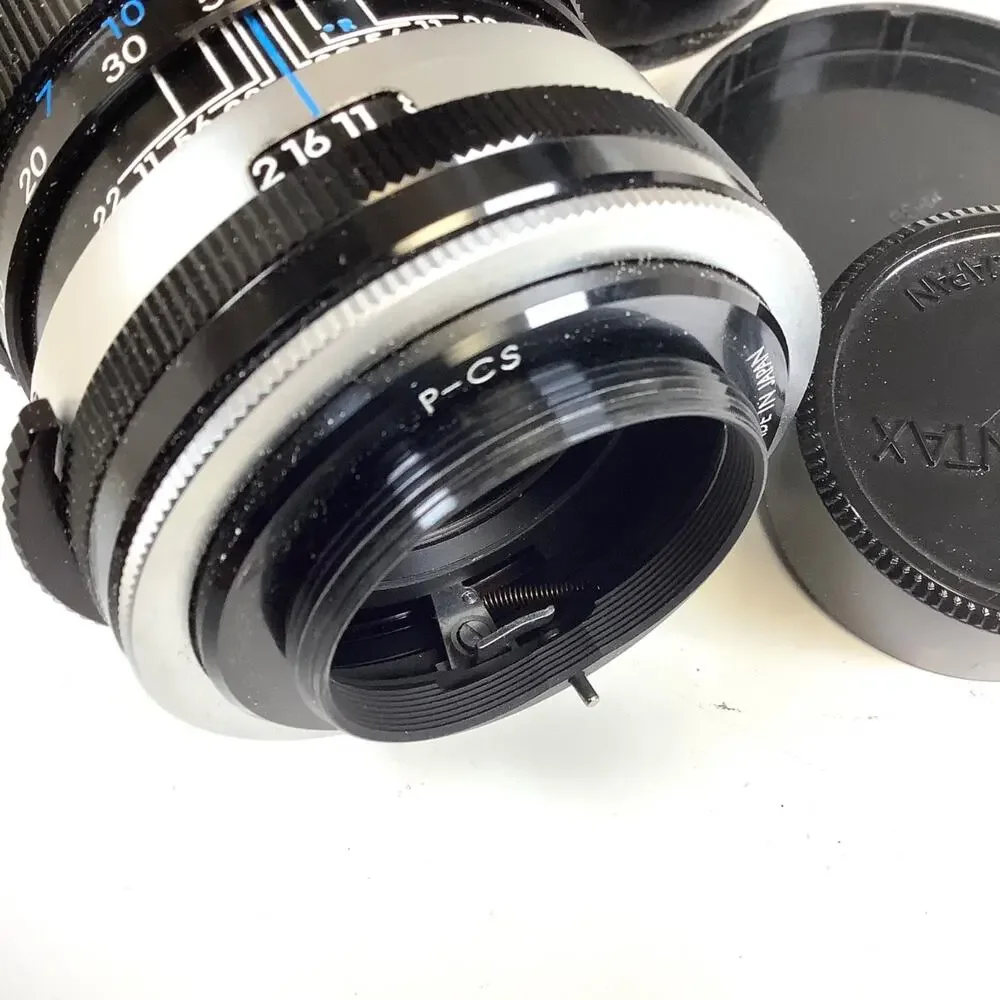 Bushnell 135mm f/2.8 Prime Camera Lens Pentax M42 Screw Mount w/ Filter & Case - Picture 9 of 10